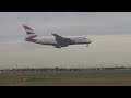 British Airways Airbus A380 at DFW Airport, July 1st, 2023. (G-XLEF).