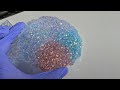 Glitter Resin Coaster Tutorial