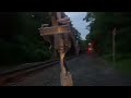 Amtrak Passes East Street in Freeport - 6/12/24