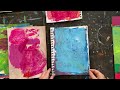 Make Your Own Collage Paper with Any Acrylic Paint — Part 2