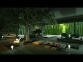 Zen bamboo house for pure relaxation and a calm life.