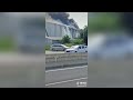 Масштабный пожар под Одессой -  на складах (АТБ)