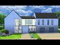 Recreating a Modern Farmhouse in The Sims 4 | Speed Build | NoCC