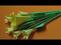 Cum sa faci flori din hartie Origami Flori galbene Origami 🏵🏵❤
