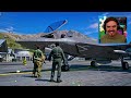 I Intercepted a HIJACKED Passenger Airplane in GTA 5 in my FIGHTER JET!
