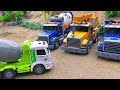 Mega RC Trucks RC Heavy Haulage RC Car Transport RC Traktor Volvo Lesu BL71 RC Wheel Loader Dozer!!