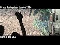 Born In The USA Bruce Springsteen London 2024