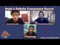 Rudy Rochman's Debating Secret