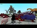 All New Zoochosis Mutant Animals Vs All Zoonomaly Monsters In Garry's Mod