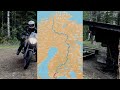 TET Finland Section 1 / Day 1. Honda CRF300L and KTM 390 ADV.