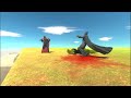 Superman and Batman Vs Hulk and Thor Animal Revolt Battle Simulator