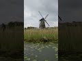 A windmill at Kinderdijk, Netherlands