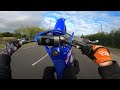 KNEEKNOCKER SCRAPES ON A WR250!😱*15 YEARS OLD*