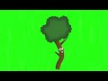 Dancing tree green screen ll tree green screen animation video ll tree cartoon green screen ll