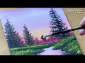 Beautiful Sunset Painting / Acrylic Painting