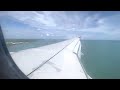 A319 Air Canada Rouge landing in Cayo Coco Cuba