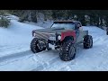 BIG TIRE Snow wheeling in the PNW