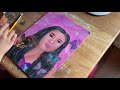 🦋Painting a Self Portrait With Oils!! | Collab With NESSART16 🧚🏻‍♀️🍭