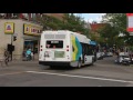 Ride on STM Montreal 36-019 with frameless windows! (2016 Nova Bus LFS HEV - Sept. 24, 2016)