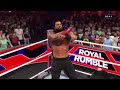 WWE 2K24 - Roman Reigns vs Rambo - FULL MATCH | WWE July 17, 2024