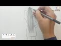 رسم بنات كيوت | تعليم رسم بنت كيوت مع قصه شعر سهل بالرصاص خطوه بخطوه للمبتدئين بطريقة سهلة | رسم سهل