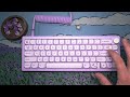 *Scented Board* KTT Hyacinth | Linear Switch Sound Test | GMK67 with a hidden secret!