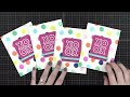 SO EASY! Tips & Tricks for Making Multiple Cards!