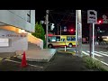 Night Walk Around Fujisawa, Kanagawa, Japan 2024.7 • 4K