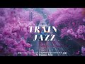 [𝗟𝗜𝗙𝗘 & 𝗝𝗔𝗭𝗭] A boat that presents jazz melodies in beautiful spring 🌸🌸| Jazz Piano Music