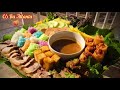 Bánh hỏi ngũ sắc (Rice vermikelli five color)