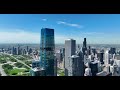 Not CGI / Not AI - Chicago Skyline - 4K Drone Climbs 1,000 ft - Chicago River to St. Regis Tower