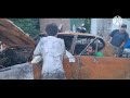 Can this BURNED DOWN Pontiac be saved? Roasted Goat 1968 GTO Revival with Pole Barn Garage!