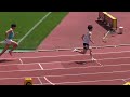 2024年金栗記念GP男子800mタイムレース決勝1組2組