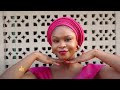 How to tie Gele on yourself || Easy Gele tutorial