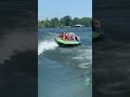 EXTREME TUBING!!!😎😎😱😱🥱🥱🥱#extreme #lake #water #crazy #tube #air #country #jump #speed #waves