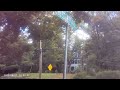 Body cam footage going up and down a hill (Reeder Ave., in Lawrence, NJ) In A Wheelchair