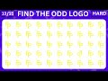 find the odd Logo| 15 levels Logos | Logo Quiz WAR  2024