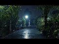 4 Hours of Midnight Rain Without Thunder in 4K | For Sleeping & Relaxation | Indonesia