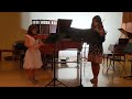 Angie & Stacy - Hungarian Dance - 2021 Fall Violin Recital