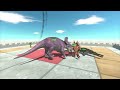 2 vs 2 All Units Competition with HP Bar - Animal Revolt Battle Simulator