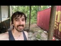 Site Prep, Drop Off & Leveled my USED Shipping Container Conversion Part 1
