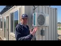 Solar + Battery Powered Shipping Container Tour |Off Grid Tiny Home, Office, Farm Storage| 20 & 40ft