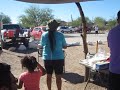 2017 Tucson San Xavier Swap Meet making Frybread