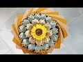 Money Bouquet fast and easy wrapping tutorial #diybouquet #moneybouquet #moneyflower