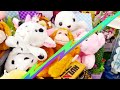 Looking Pinkfong in Hexagon Shapes, Bell, Stars with Rainbow CLAY Coloring! Satisfying Videos, ASMR