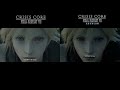 Crisis Core Final Fantasy VII Reunion - Zack Ending Comparison - Original vs Reunion - Side by Side