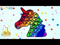 How to Draw a Pop It Unicorn | POP IT DRAWING | Как нарисовать Поп Ит Единорог