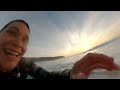 BODYBOARD COM POR DO SOL | SEM CORTES