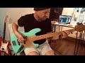 Fender Squier 40th Anniversary Jazz Bass - Steel Pulse -Chant a Psalm