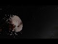 Lunar-Plutonian Collision (3k particles, Raymarching on)